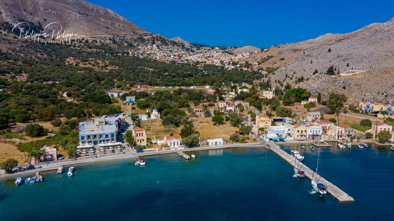 Pedi Beach Hotel سيمي المظهر الخارجي الصورة