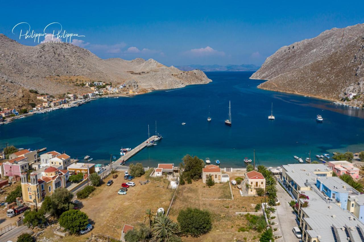 Pedi Beach Hotel سيمي المظهر الخارجي الصورة